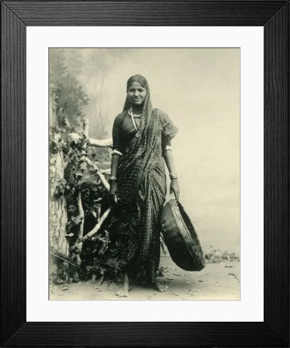 Framed Print : Cooly Woman. Creator: Unknown Framed Print : Cooly Woman. Creator: Unknown