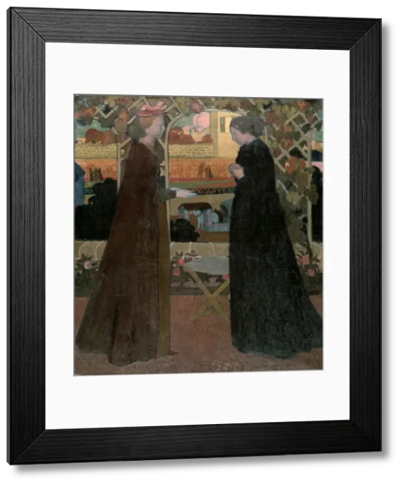 Framed Print : The Visitation, 1894 Framed Print : The Visitation, 1894