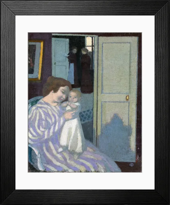 Framed Print : Mother and Child, 1895 Framed Print : Mother and Child, 1895