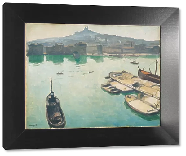 Port of Marseilles, 1916. Artist: Marquet, Pierre-Albert (1875-1947)
