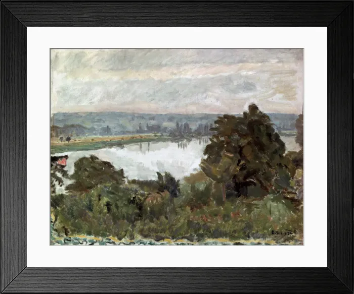 Framed Print : The Seine near Vernon, c1911. Artist: Pierre Bonnard Framed Print : The Seine near Vernon, c1911. Artist: Pierre Bonnard