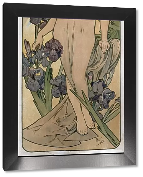 Irises, 1898. Artist: Alphonse Mucha