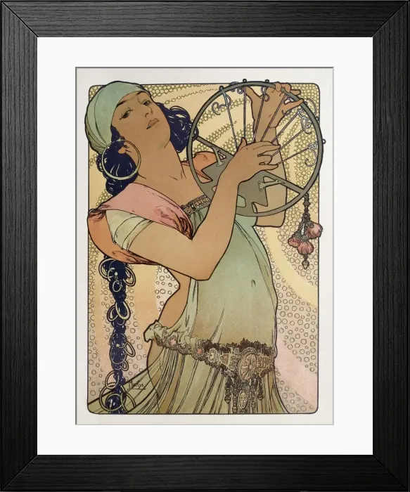 Framed Print : Salome, 1897. Artist: Alphonse Mucha Framed Print : Salome, 1897. Artist: Alphonse Mucha