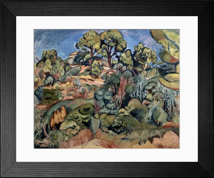 Framed Print : Trees in Cassis, 1909. Artist: Othon Friesz Framed Print : Trees in Cassis, 1909. Artist: Othon Friesz