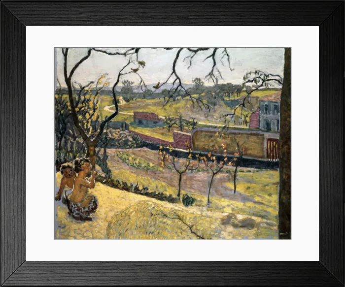 Framed Print : Early Spring, Little Fauns, 1909. Artist: Pierre Bonnard Framed Print : Early Spring, Little Fauns, 1909. Artist: Pierre Bonnard