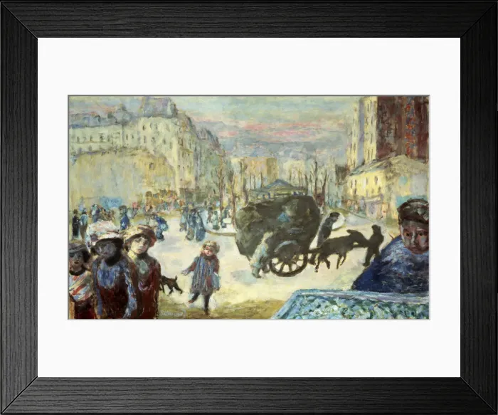 Framed Print : Morning in Paris, 1911. Artist: Pierre Bonnard Framed Print : Morning in Paris, 1911. Artist: Pierre Bonnard