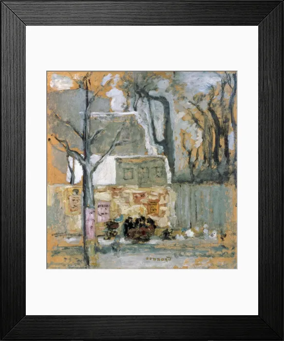 Framed Print : Corner of Paris, c1905. Artist: Pierre Bonnard