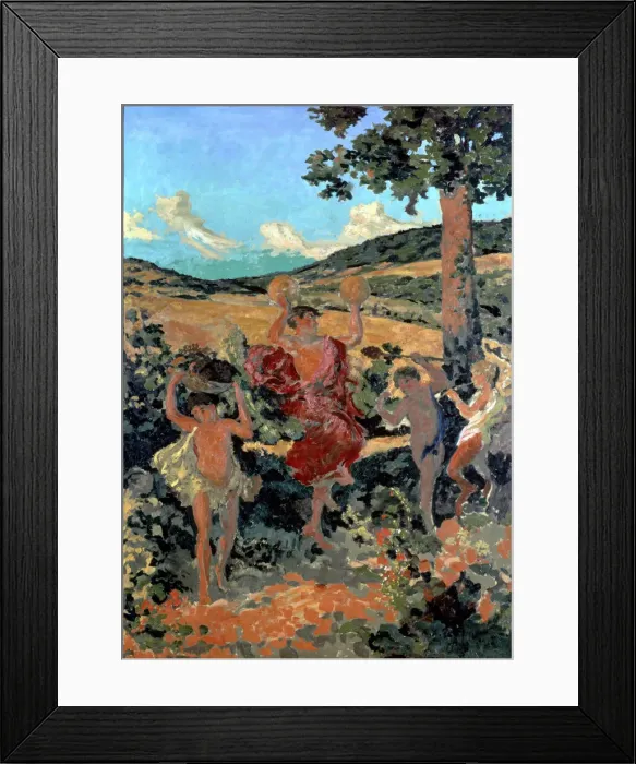 Framed Print : Country Festival, c1911-c1913. Artist: Ker Xavier Roussel Framed Print : Country Festival, c1911-c1913. Artist: Ker Xavier Roussel