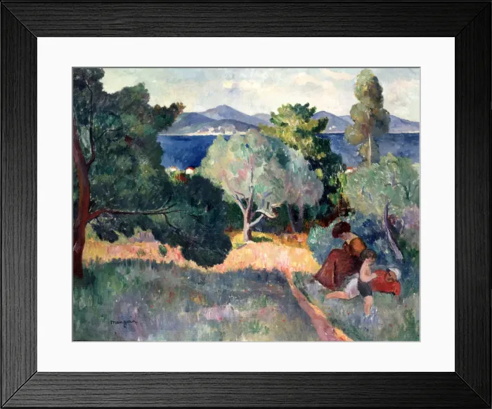 Framed Print : Saint-Tropez, 1905 Framed Print : Saint-Tropez, 1905