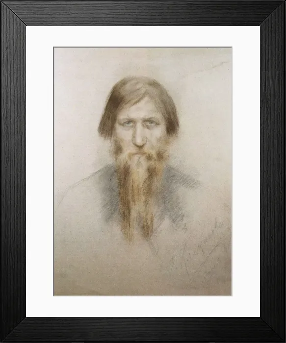 Framed Print : Portrait of the Russian mystic Grigory Rasputin (1869-1916), 1914 Framed Print : Portrait of the Russian mystic Grigory Rasputin (1869-1916), 1914
