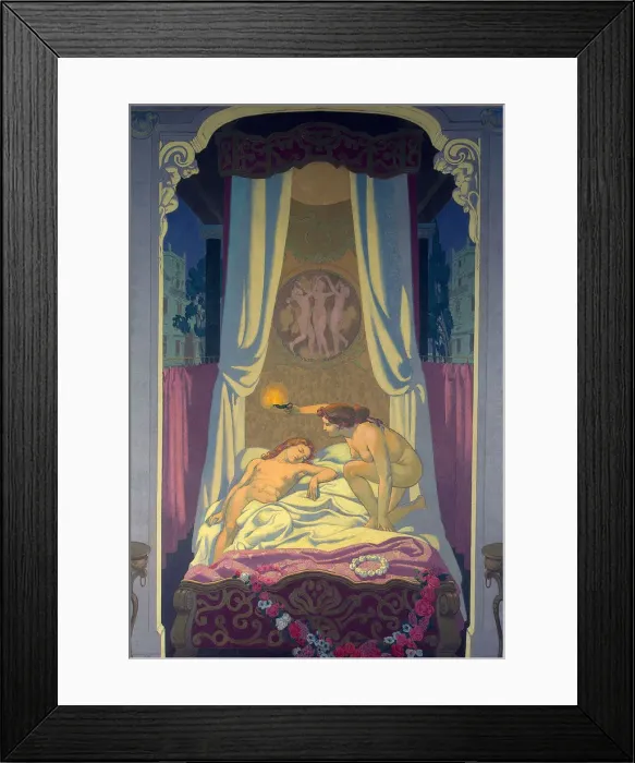 Framed Print : The Story of Psyche, 1908