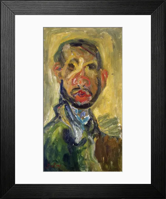 Framed Print : Self-Portrait, 1916