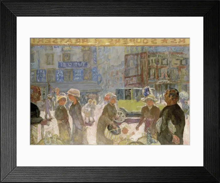 Framed Print : Place de Clichy, 1912. Artist: Bonnard, Pierre (1867-1947) Framed Print : Place de Clichy, 1912. Artist: Bonnard, Pierre (1867-1947)