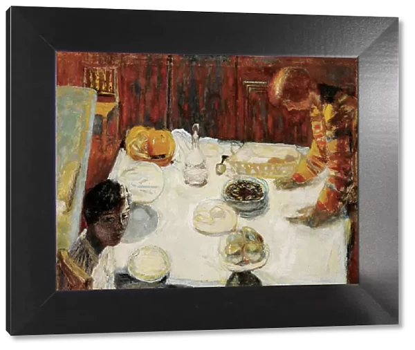White Tablecloth (Dining room), 1925. Artist: Bonnard, Pierre (1867-1947)