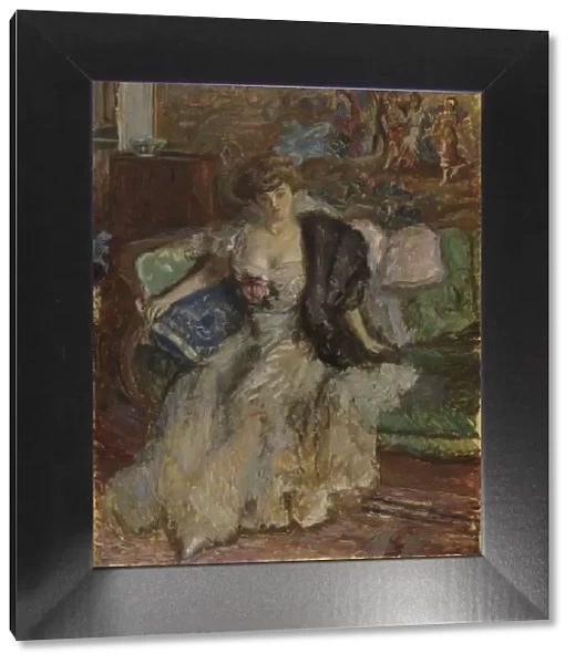Misia Godebska, 1908. Artist: Bonnard, Pierre (1867-1947)
