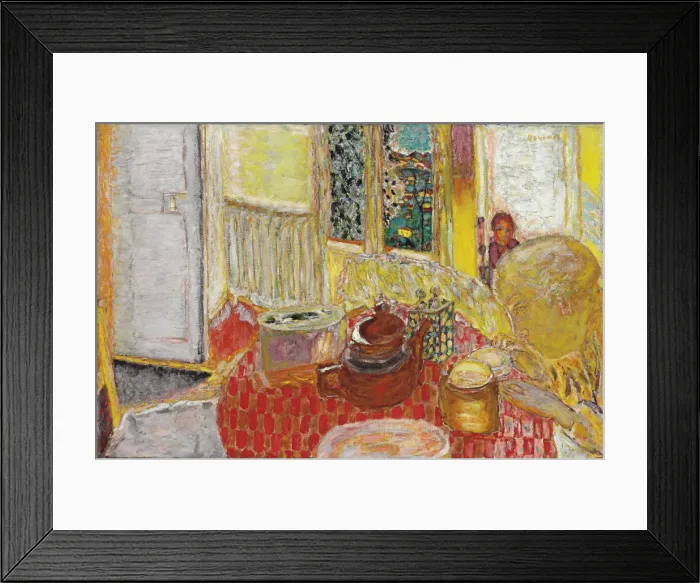 Framed Print : Le petit dejeuner, 1936. Artist: Bonnard, Pierre (1867-1947) Framed Print : Le petit dejeuner, 1936. Artist: Bonnard, Pierre (1867-1947)