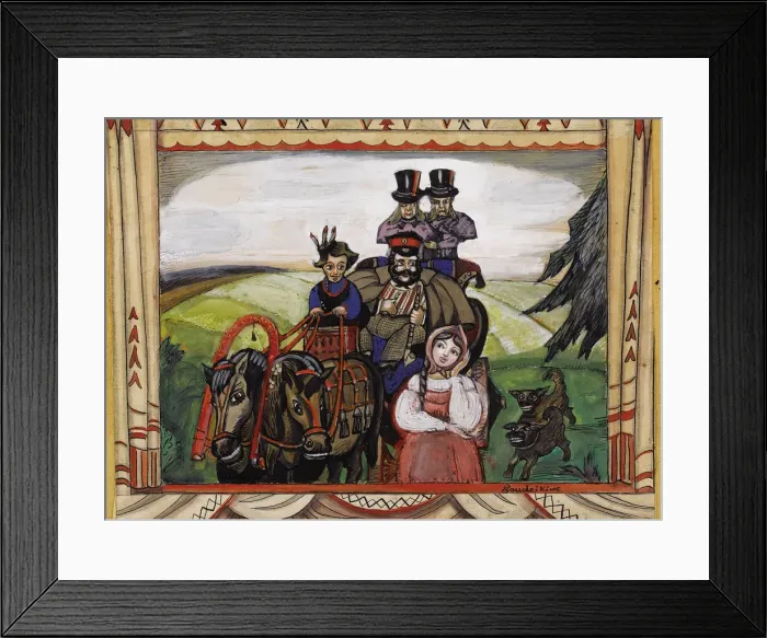 Framed Print : Theatre set design. Artist: Sudeykin, Sergei Yurievich (1882-1946) Framed Print : Theatre set design. Artist: Sudeykin, Sergei Yurievich (1882-1946)