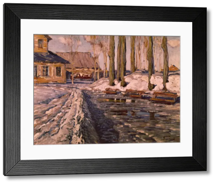 Framed Print : In the Tsars Garden (Keizardarzu), 1914. Artist: Purvitis, Vilhelms (1872-1945) Framed Print : In the Tsars Garden (Keizardarzu), 1914. Artist: Purvitis, Vilhelms (1872-1945)