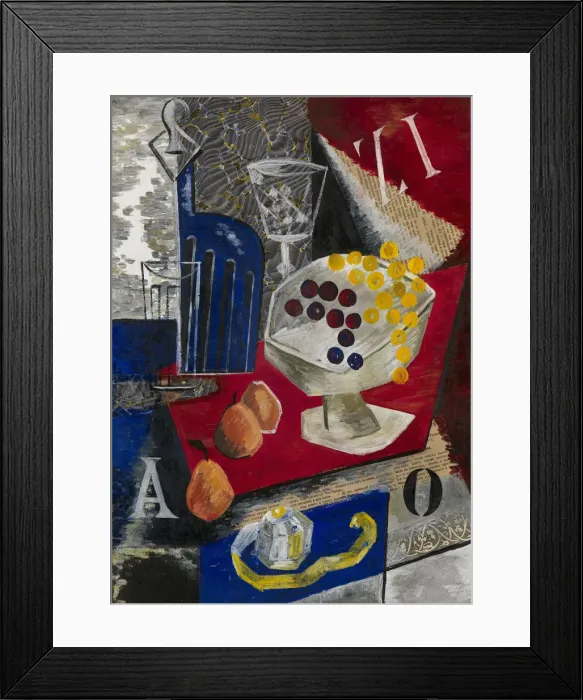 Framed Print : Still Life. Artist: Exter, Alexandra Alexandrovna (1882-1949) Framed Print : Still Life. Artist: Exter, Alexandra Alexandrovna (1882-1949)