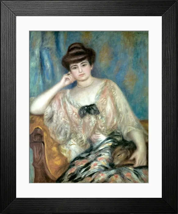 Framed Print : Misia Sert, 1904. Artist: Pierre-Auguste Renoir Framed Print : Misia Sert, 1904. Artist: Pierre-Auguste Renoir