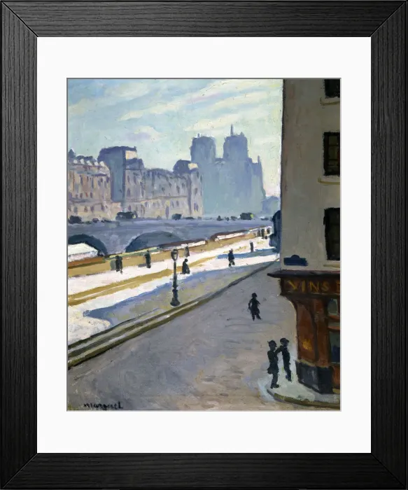 Framed Print : Notre Dame, 1904. Artist: Albert Marquet Framed Print : Notre Dame, 1904. Artist: Albert Marquet