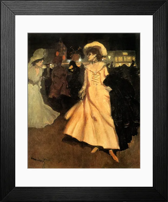 Framed Print : Leaving the Moulin Rouge, 1901-1902. Artist: Tony Minartz Framed Print : Leaving the Moulin Rouge, 1901-1902. Artist: Tony Minartz