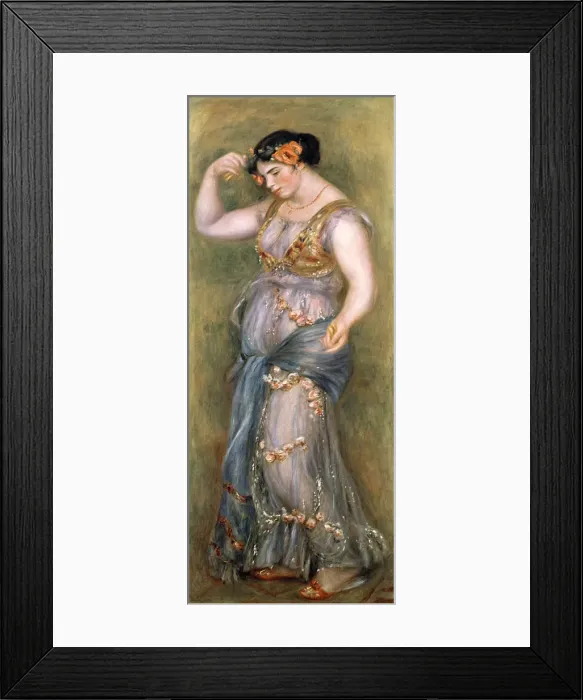 Framed Print : Dancing Girl with Castanets, 1909. Artist: Pierre-Auguste Renoir Framed Print : Dancing Girl with Castanets, 1909. Artist: Pierre-Auguste Renoir
