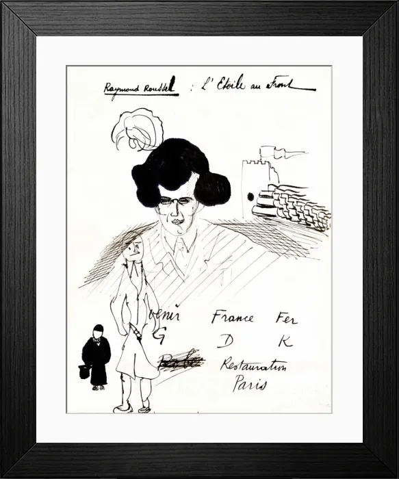 Framed Print : Rebus: Raymond Roussei, c1920-1945. Artist: Robert Desnos Framed Print : Rebus: Raymond Roussei, c1920-1945. Artist: Robert Desnos