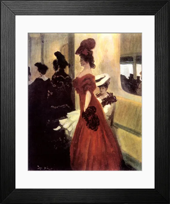 Framed Print : The Cabin, 1906. Artist: Tony Minartz Framed Print : The Cabin, 1906. Artist: Tony Minartz