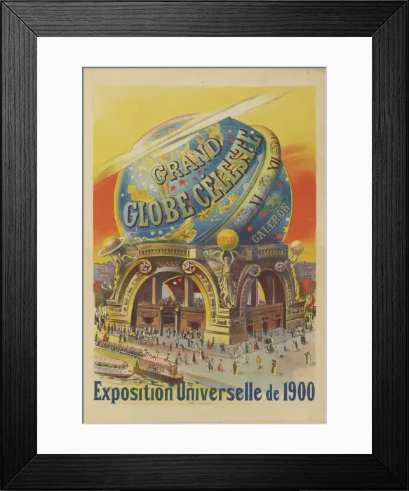 Framed Print : Grand Globe celeste. Exposition uni-verselle de 1900, 1900. Creator: Anonymous Framed Print : Grand Globe celeste. Exposition uni-verselle de 1900, 1900. Creator: Anonymous