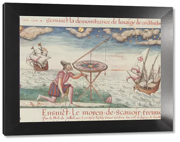 Illustration from Les premieres ?uvres de Jacques de Vaulx, pillote en la marine, 1583