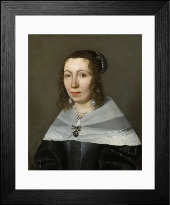 Framed Print : Portrait of Maria Sibylla Merian (1647-1717), 1679. Creator: Marrel, Jacob (1614-1681) Framed Print : Portrait of Maria Sibylla Merian (1647-1717), 1679. Creator: Marrel, Jacob (1614-1681)
