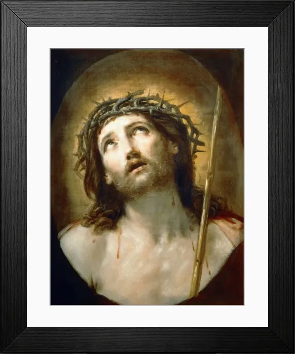 Framed Print : Ecce Homo, c. 1635. Creator: Reni, Guido (1575-1642) Framed Print : Ecce Homo, c. 1635. Creator: Reni, Guido (1575-1642)