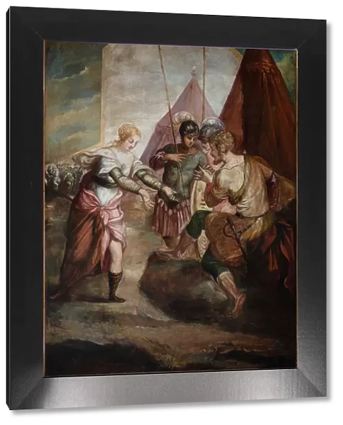 Briseis aund Achilles. Creator: Tintoretto, Jacopo (1518-1594)
