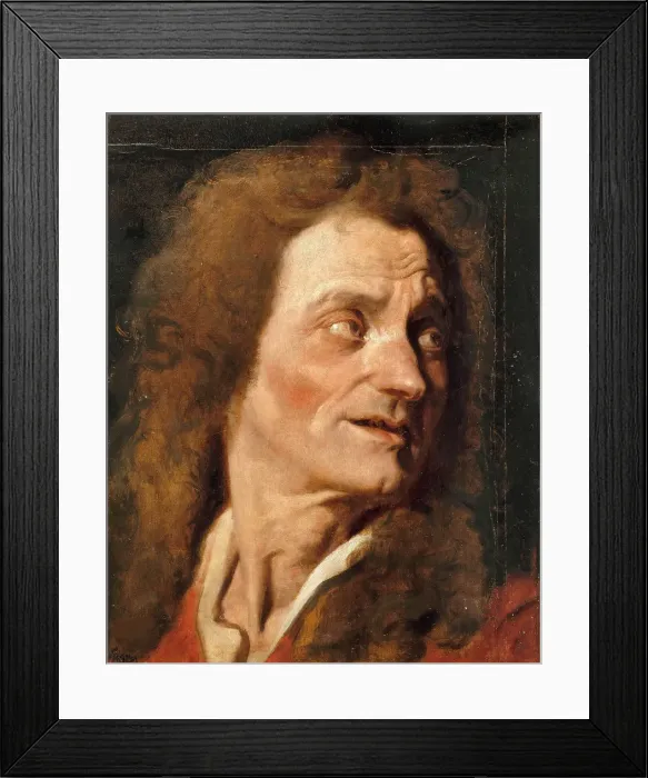Framed Print : Nicolas Boileau, 1827. Creator: Ingres, Jean Auguste Dominique (1780-1867) Framed Print : Nicolas Boileau, 1827. Creator: Ingres, Jean Auguste Dominique (1780-1867)