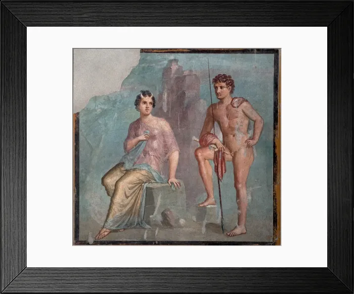 Framed Print : Io and Argus, 1st H. 1st cen. AD. Creator: Roman-Pompeian wall painting Framed Print : Io and Argus, 1st H. 1st cen. AD. Creator: Roman-Pompeian wall painting