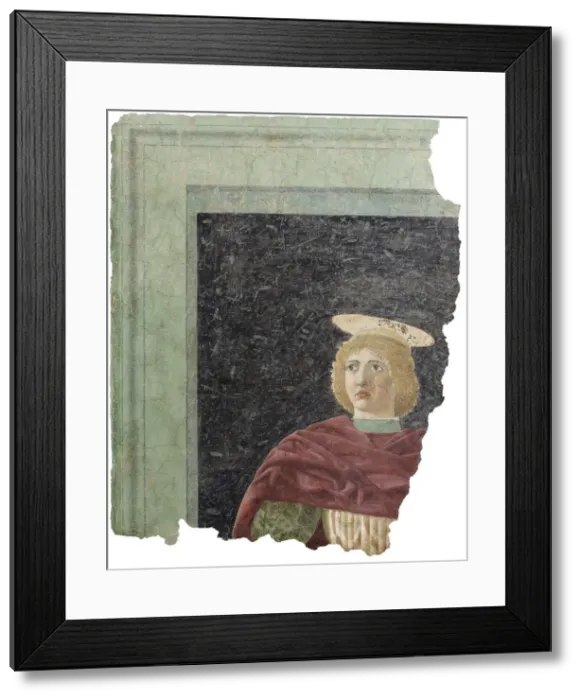 Framed Print : Saint Julian, 1451-1454. Creator: Piero della Francesca (ca 1415-1492)
