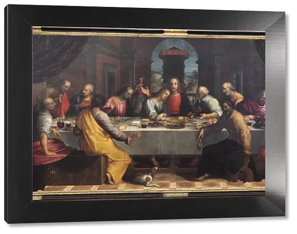 The Last Supper, 1604. Creator: Cantagallina, Remigio (1582  /  83-1656)