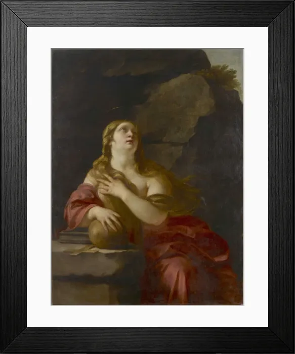 Framed Print : The Repentant Mary Magdalene. Creator: Blanchard, Jacques (1600-1638) Framed Print : The Repentant Mary Magdalene. Creator: Blanchard, Jacques (1600-1638)