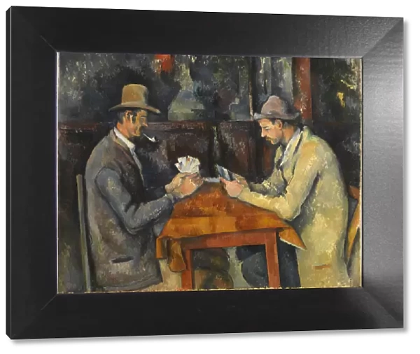The Card Players, ca 1892-1896. Creator: Cezanne, Paul (1839-1906)