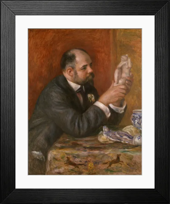 Framed Print : Portrait of Ambroise Vollard (1865-1939), 1908. Creator: Renoir, Pierre Auguste (1841-1919) Framed Print : Portrait of Ambroise Vollard (1865-1939), 1908. Creator: Renoir, Pierre Auguste (1841-1919)