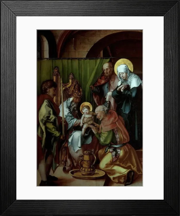 Framed Print : Seven Sorrows Polyptych (Circumcision of Jesus), 1495-1496. Creator: Dürer, Albrecht Framed Print : Seven Sorrows Polyptych (Circumcision of Jesus), 1495-1496. Creator: Dürer, Albrecht