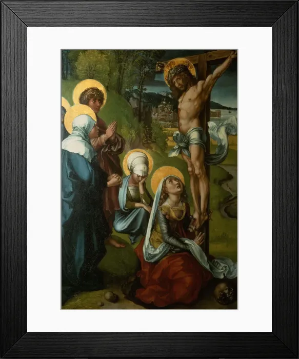 Framed Print : Seven Sorrows Polyptych (Crucifixion), 1495-1496. Creator: Dürer, Albrecht (1471-1528) Framed Print : Seven Sorrows Polyptych (Crucifixion), 1495-1496. Creator: Dürer, Albrecht (1471-1528)