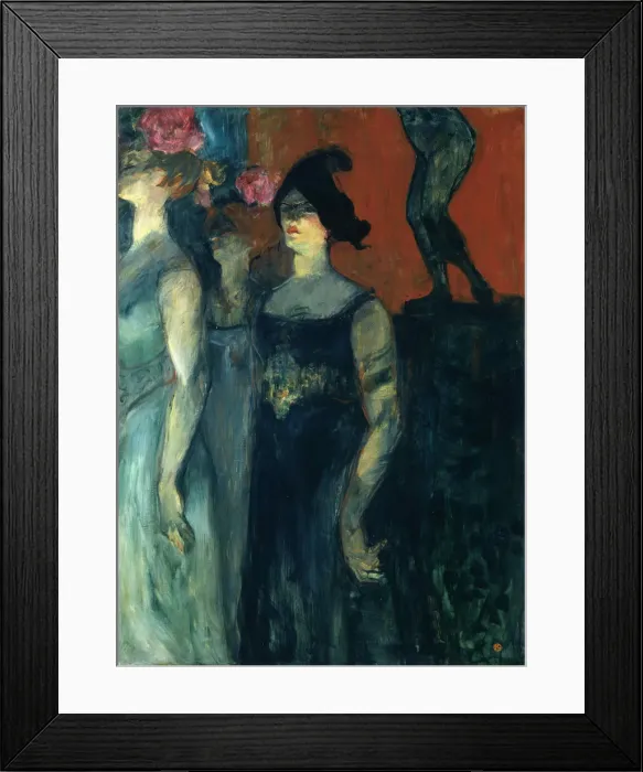 Framed Print : Messaline, 1901. Creator: Toulouse-Lautrec, Henri, de (1864-1901) Framed Print : Messaline, 1901. Creator: Toulouse-Lautrec, Henri, de (1864-1901)