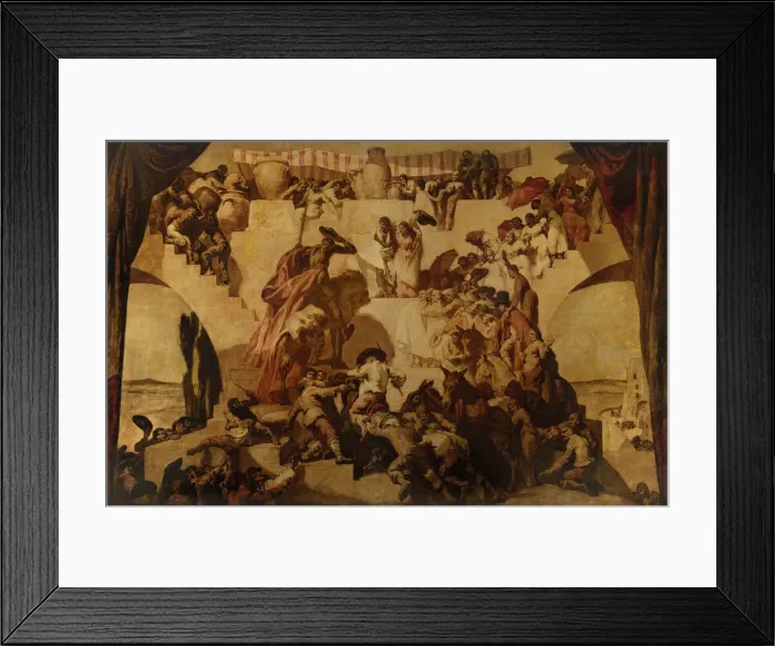 Framed Print : Camachos Wedding (Die Hochzeit des Camacho), 1929-1930. Creator: Sert, Jose Maria Framed Print : Camachos Wedding (Die Hochzeit des Camacho), 1929-1930. Creator: Sert, Jose Maria