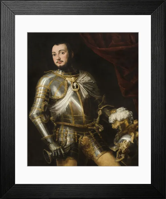 Framed Print : Portrait of Count Collaltino Collalto (1523-1569). Creator: Veronese, Paolo (1528-1588) Framed Print : Portrait of Count Collaltino Collalto (1523-1569). Creator: Veronese, Paolo (1528-1588)