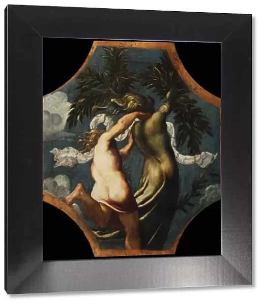 Apollo and Daphne, ca 1541. Creator: Tintoretto, Jacopo (1518-1594)