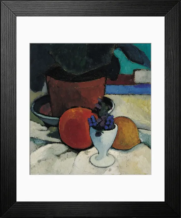 Framed Print : Still Life with Plant and Egg Cup, c. 1905. Creator: Modersohn-Becker, Paula (1876-1907) Framed Print : Still Life with Plant and Egg Cup, c. 1905. Creator: Modersohn-Becker, Paula (1876-1907)
