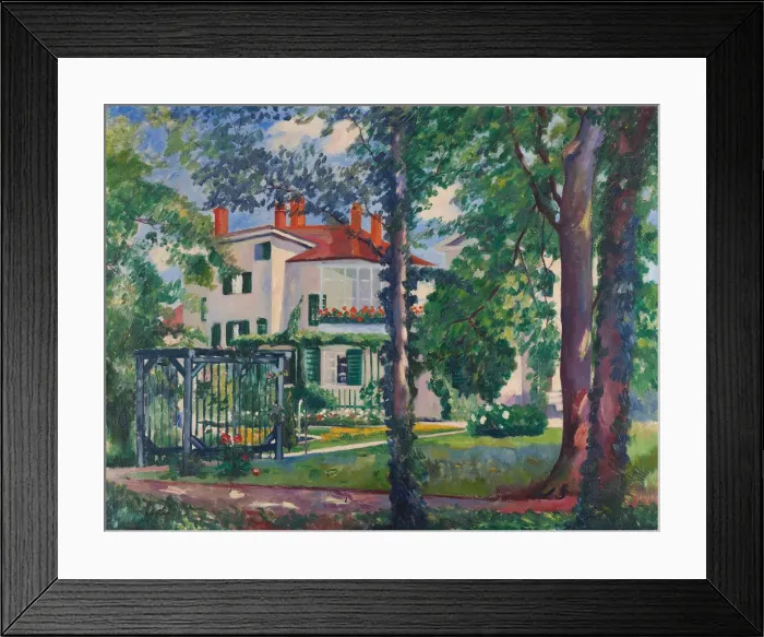 Framed Print : Villa Flora, Winterthur, 1912. Creator: Manguin, Henri Charles (1874-1949) Framed Print : Villa Flora, Winterthur, 1912. Creator: Manguin, Henri Charles (1874-1949)