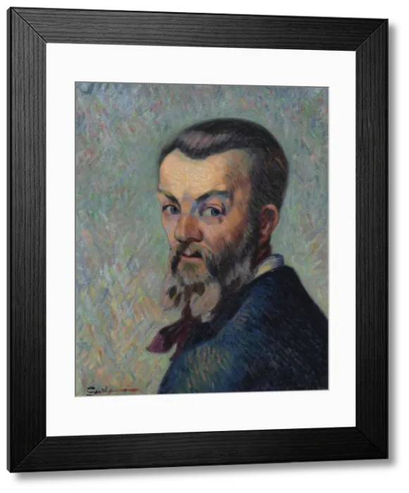Framed Print : Self-Portrait, c. 1888. Creator: Guillaumin, Jean-Baptiste Armand (1841-1927) Framed Print : Self-Portrait, c. 1888. Creator: Guillaumin, Jean-Baptiste Armand (1841-1927)